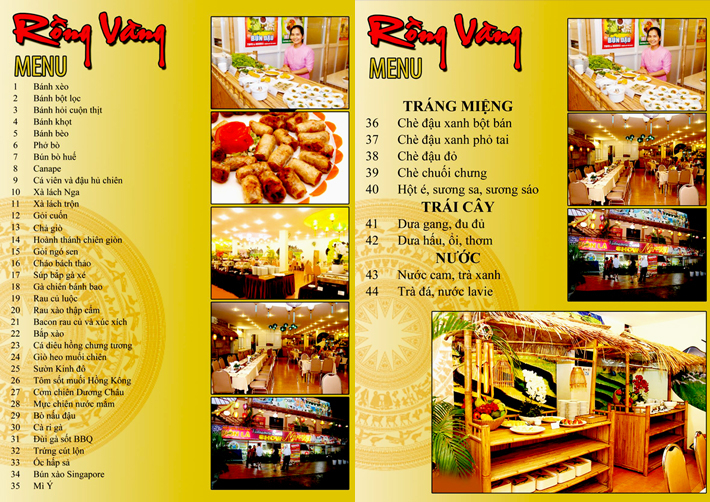 Buffet Tối 50 Món + Vé Xem Phim 3D Cho 1 Người Tại Nhà Hàng Buffet Rồng ...