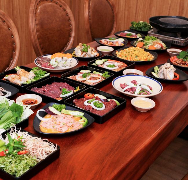 Nhà Hàng Yaki - Buffet Nướng Nhúng Hơn 30 Món Bò Mỹ, Lẩu.