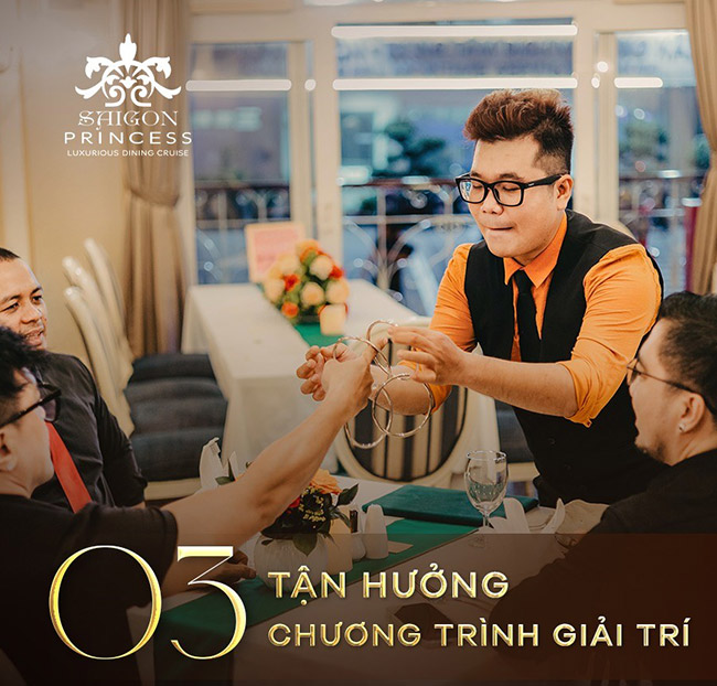 Du Thuyền Sai Gon Princess 5 Sao - Set Menu + Ngắm Sông Sài Gòn. Voucher 950,000 VNĐ, Còn 850,000 VNĐ, Giảm 11%. Chỉ Có Tại Hotdeal.vn!