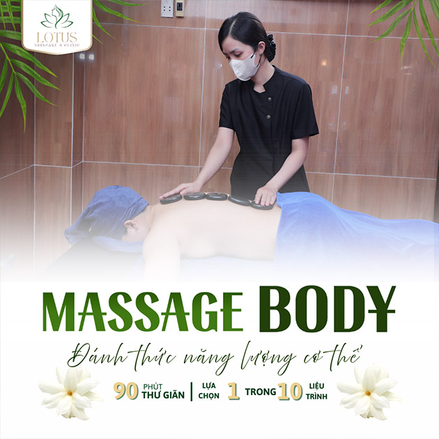 Lotus Spa - Massage Body, Đá Nóng, Trị Liệu 90'/ Triệt Lông Diode Lazer (10 Lần). Voucher 1,100,000 VNĐ, Còn 299,000 VNĐ, Giảm 73%. Chỉ Có Tại Hotdeal.vn!