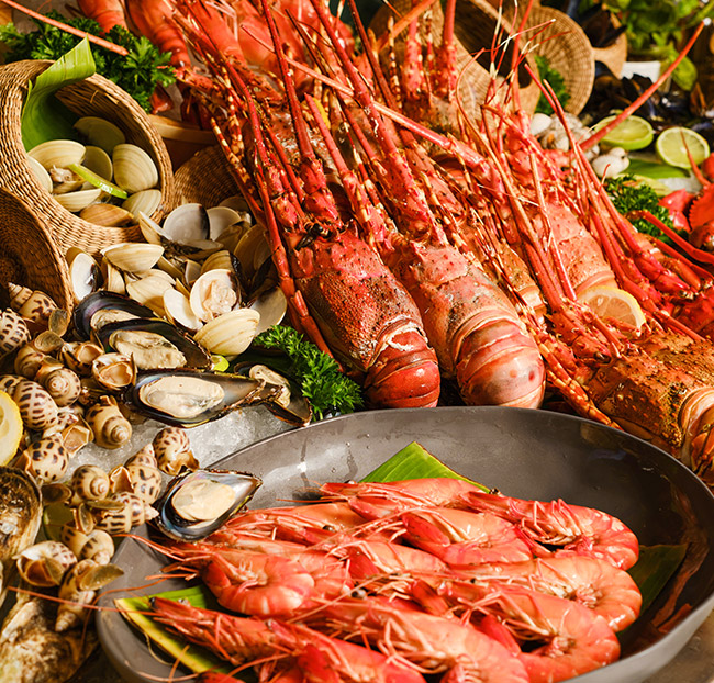 Pullman Saigon - Buffet Tối Hải Sản Cao Cấp, Tôm Hùm Không Giới Hạn + Free Flow Soft Drink - T6, T7, CN. Voucher 1,502,000 VNĐ, Còn 1,050,000 VNĐ, Giảm 30%. Chỉ Có Tại Hotdeal.vn!