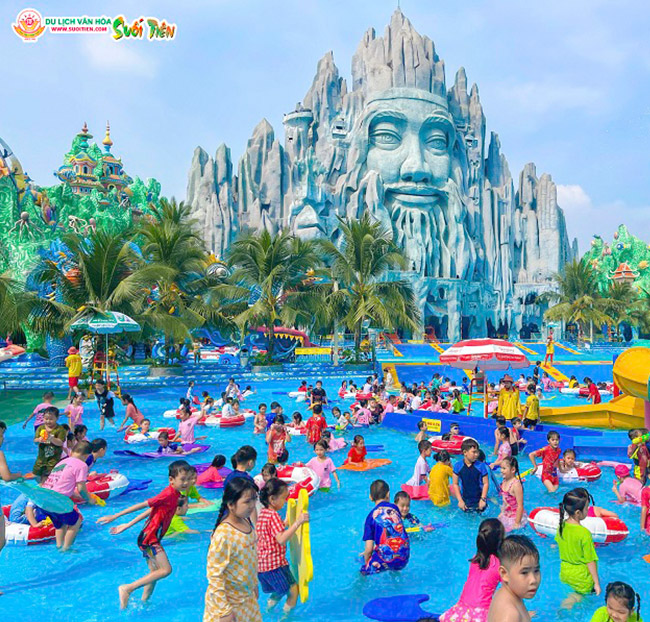 Suối Tiên - Vé Lẻ Vào Cổng + Xe Lửa Dành Cho Người Lớn/ Trẻ Em. Voucher 100,000 VNĐ, Còn 90,000 VNĐ, Giảm 10%. Chỉ Có Tại Hotdeal.vn!