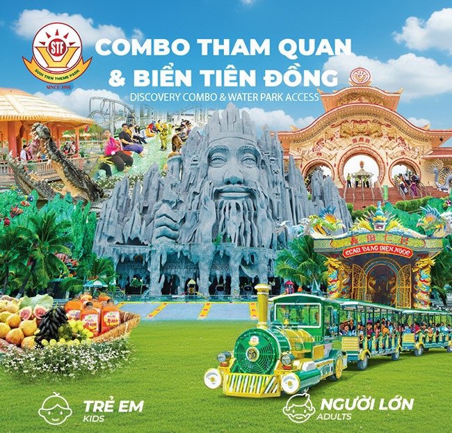 Suối Tiên - Combo Vé Cổng + Trò Chơi Biển Tiên Đồng - Ngọc Nữ, Thiên Đường Tuổi Thơ. Voucher 290,000 VNĐ, Còn 255,000 VNĐ, Giảm 12%. Chỉ Có Tại Hotdeal.vn!