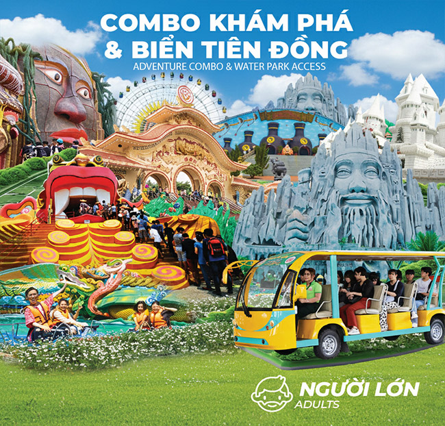 Suối Tiên - Combo Vé Cổng + Trò Chơi Biển Tiên Đồng - Ngọc Nữ, Thiên Đường Tuổi Thơ. Voucher 290,000 VNĐ, Còn 255,000 VNĐ, Giảm 12%. Chỉ Có Tại Hotdeal.vn!