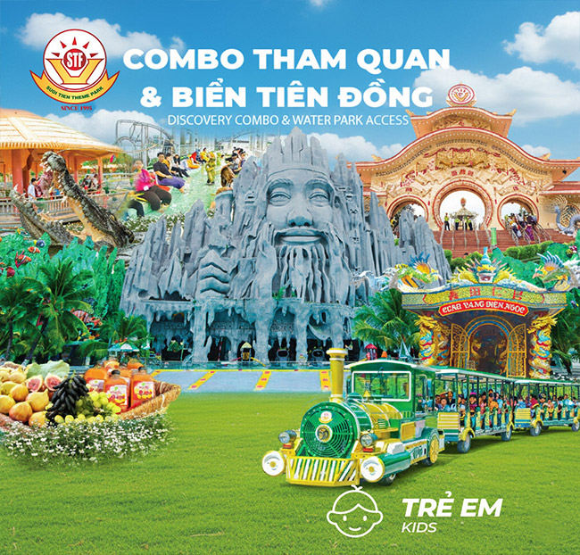 Suối Tiên - Combo Vé Cổng + Trò Chơi Biển Tiên Đồng - Ngọc Nữ, Thiên Đường Tuổi Thơ. Voucher 290,000 VNĐ, Còn 255,000 VNĐ, Giảm 12%. Chỉ Có Tại Hotdeal.vn!