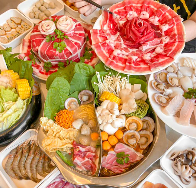 Yuhua Lê Văn Sỹ - Buffet Lẩu Đài Loan Hơn 80 Món Nhúng