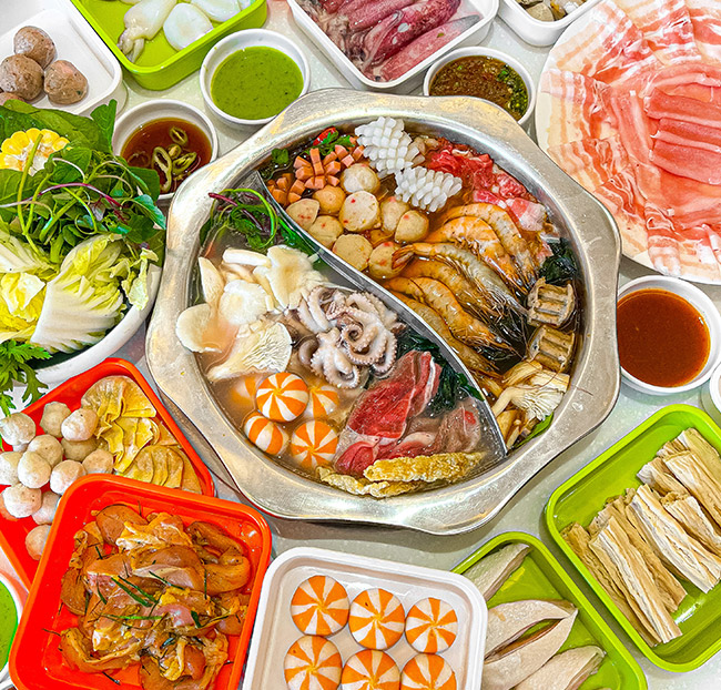 Yuhua Lê Văn Sỹ - Buffet Lẩu Đài Loan Hơn 80 Món Nhúng