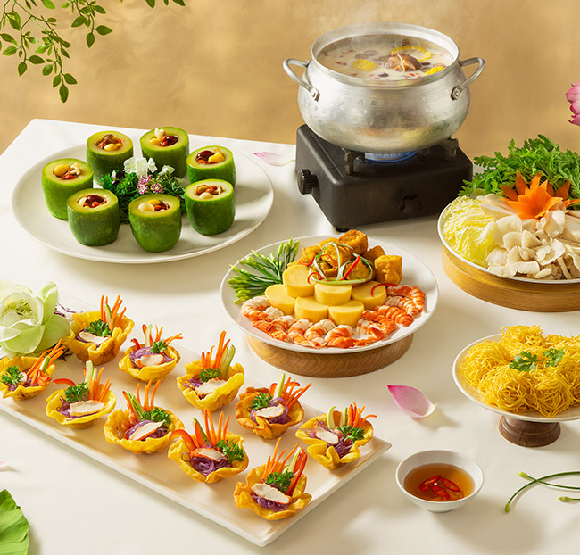 Viễn Đông - Buffet Trưa/ Tối Tinh Hoa Những Món Chay. Voucher 209,000 VNĐ, Còn 178,000 VNĐ, Giảm 15%. Chỉ Có Tại Hotdeal.vn!