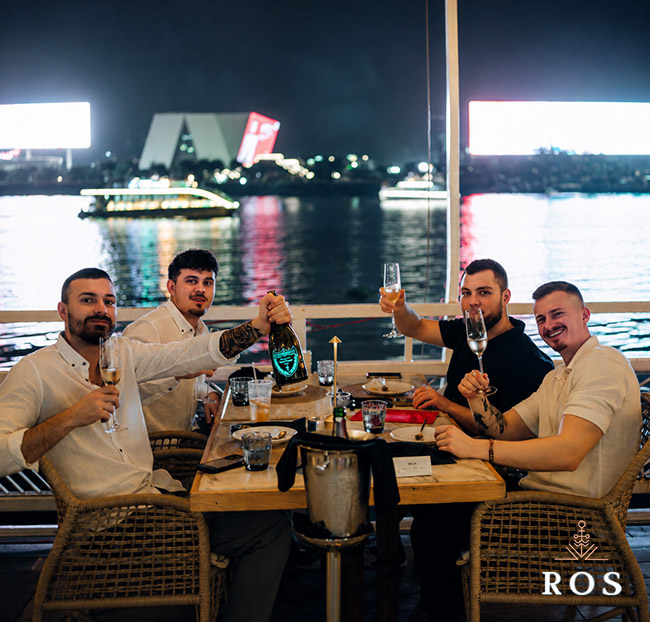 ROS - Yacht Club - Set Menu Ăn Tối Tại Nhà Hàng Bên Sông Sài Gòn. Voucher 1,125,000 VNĐ, Còn 960,000 VNĐ, Giảm 15%. Chỉ Có Tại Hotdeal.vn!