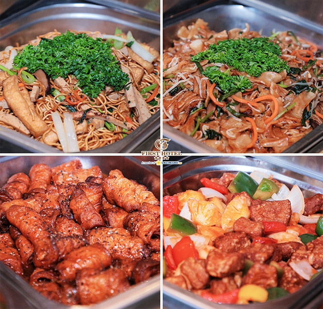Đệ Nhất - Buffet Chay Buổi Tối Cao Cấp - Khu Vực Hoa Viên Hồ Bơi. Voucher 229,000 VNĐ, Còn 206,000 VNĐ, Giảm 10%. Chỉ Có Tại Hotdeal.vn!