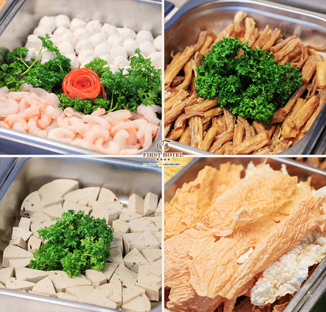 Đệ Nhất - Buffet Chay Buổi Tối Cao Cấp - Khu Vực Hoa Viên Hồ Bơi. Voucher 229,000 VNĐ, Còn 206,000 VNĐ, Giảm 10%. Chỉ Có Tại Hotdeal.vn!