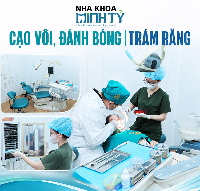 Nha Khoa Minh Tỷ - Cạo Vôi, Đánh Bóng/ Trám Răng. Voucher 400,000 VNĐ, Còn 69,000 VNĐ, Giảm 83%. Chỉ Có Tại Hotdeal.vn!