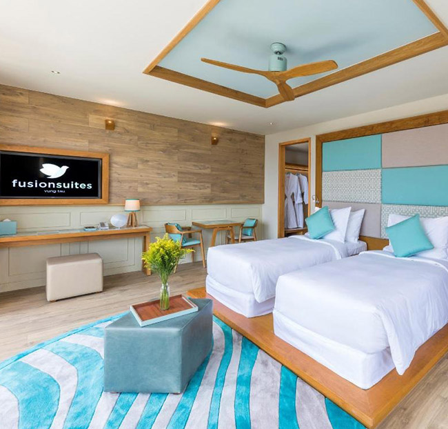 Fusion Suite Vũng Tàu 4* - 2N1Đ Phòng Suite City View - 2 Khách. Voucher 5,890,000 VNĐ, Còn 2,290,000 VNĐ, Giảm 61%. Chỉ Có Tại Hotdeal.vn!