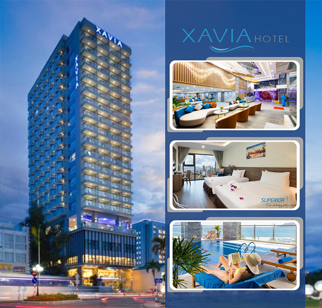 Xavia Hotel Nha Trang 4* - Phòng Superior 2N1Đ + Ăn Sáng - 2 Khách - Không Phụ Thu Cuối Tuần. Voucher 1,300,000 VNĐ, Còn 790,000 VNĐ, Giảm 39%. Chỉ Có Tại Hotdeal.vn!