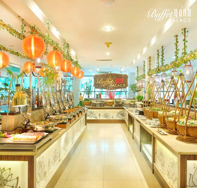 Buffet Gánh Palace Nguyễn Huệ - Ẩm Thực 3 Miền - Trưa Cả Tuần. Voucher 299,000 VNĐ, Còn 259,000 VNĐ, Giảm 13%. Chỉ Có Tại Hotdeal.vn!