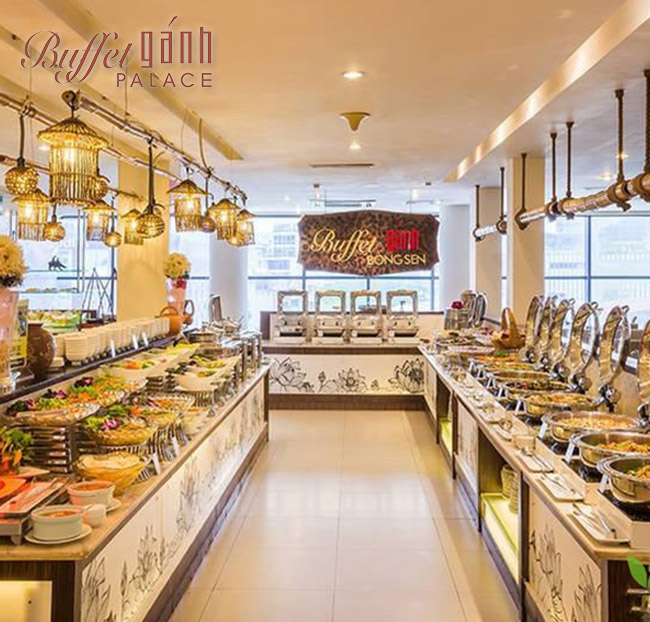 Buffet Gánh Palace Nguyễn Huệ - Ẩm Thực 3 Miền - Trưa Cả Tuần. Voucher 299,000 VNĐ, Còn 259,000 VNĐ, Giảm 13%. Chỉ Có Tại Hotdeal.vn!