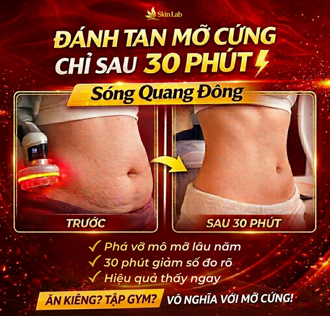 Skin Lab By Hung Nguyen - Giảm Béo Siêu Tốc CN Sóng Quang Đông