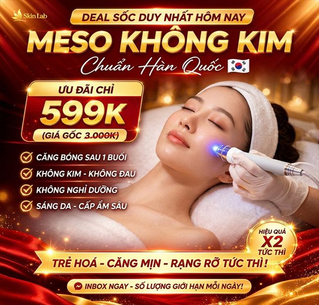 1 Lần Trẻ Hóa Da Meso